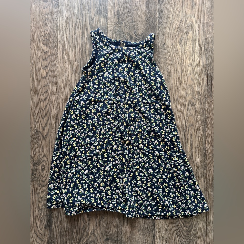 GAP Navy Floral Kids Dress